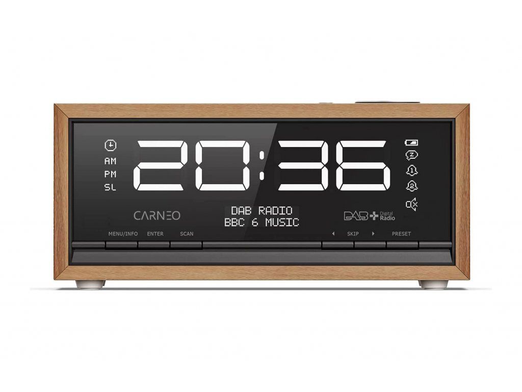 Carneo C100 DAB/FM, Osobisty, Cyfrowy, DAB, FM, DAB+, 87,5 Zdjęcie produktu 