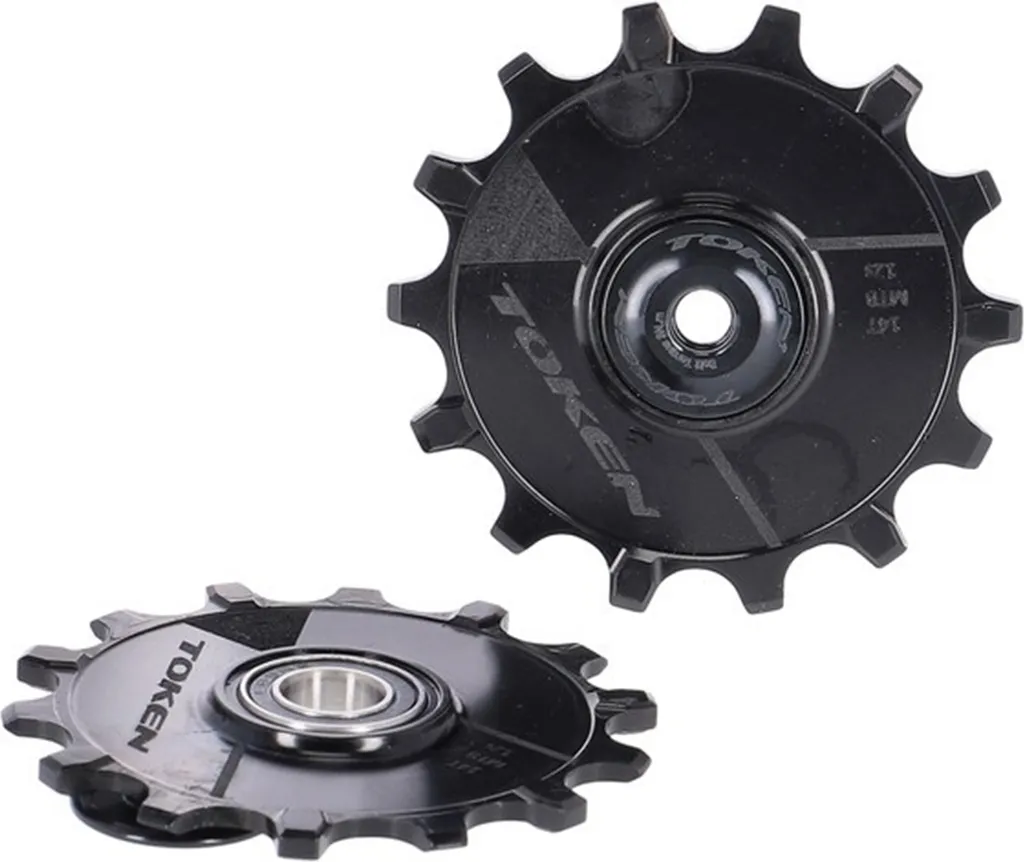 Galets de dérailleur Skinny Fat 14 dents pour VTT Sram Shimano 12v noir