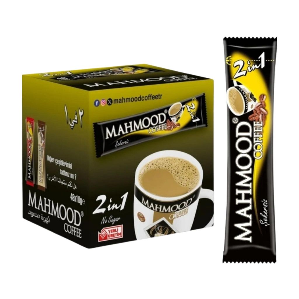 Mahmood Coffee 2 in 1 Instantkaffee ohne Zucker, mit Produktbild 