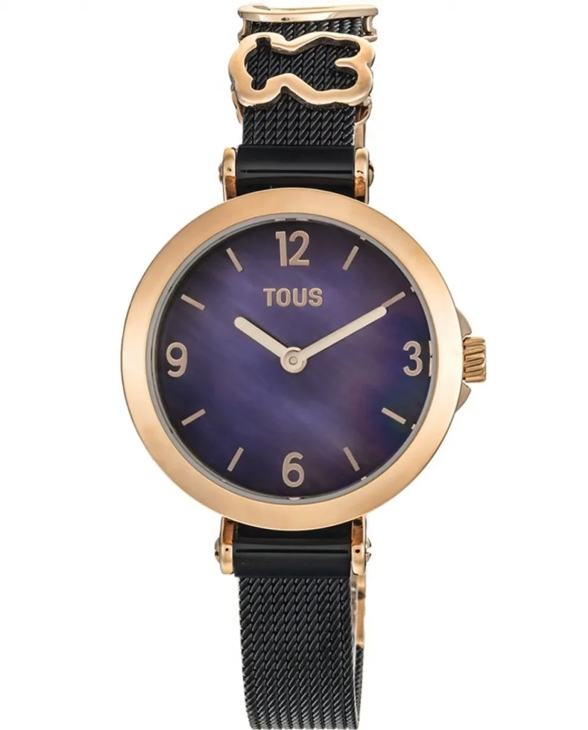 Montre femme lilas TOUS 300358200 accessoire idéal pour tenue de soirée