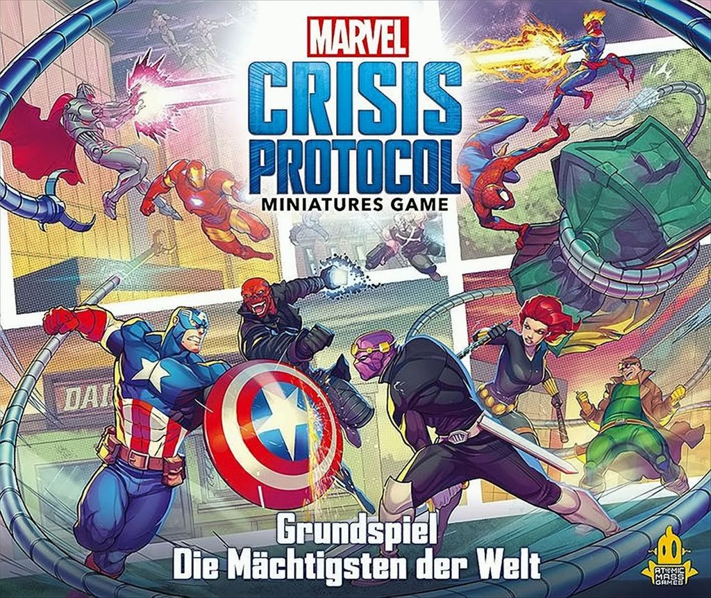 Asmodee GmbH Marvel Crisis Protocol Die Mächtigsten der Welt