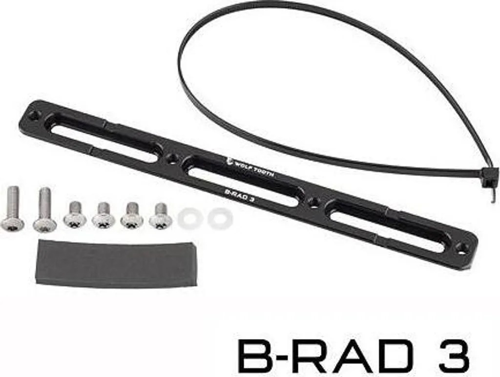 Support Wolf Tooth B-Rad 3 Slots - Fixation en Aluminium CNC Durable