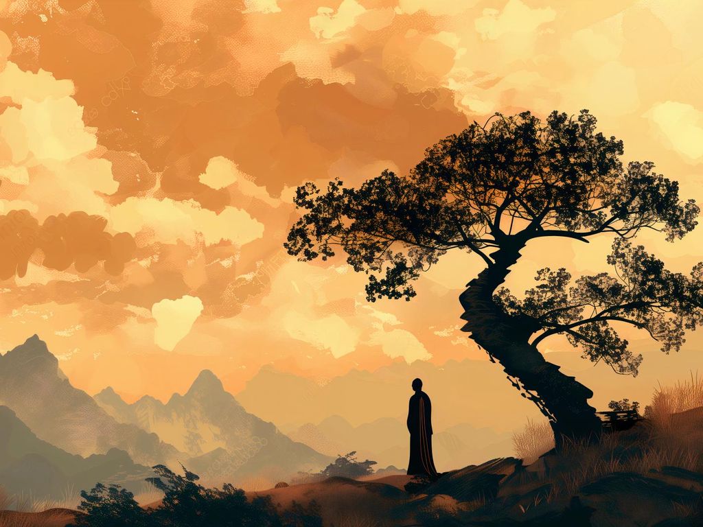 Plakat 40x30cm Zen