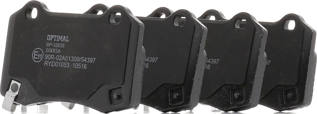 OPTIMAL Bremsbeläge Satz Hinten Bremsklötze für HYUNDAI GENESIS Coupe BP-12635