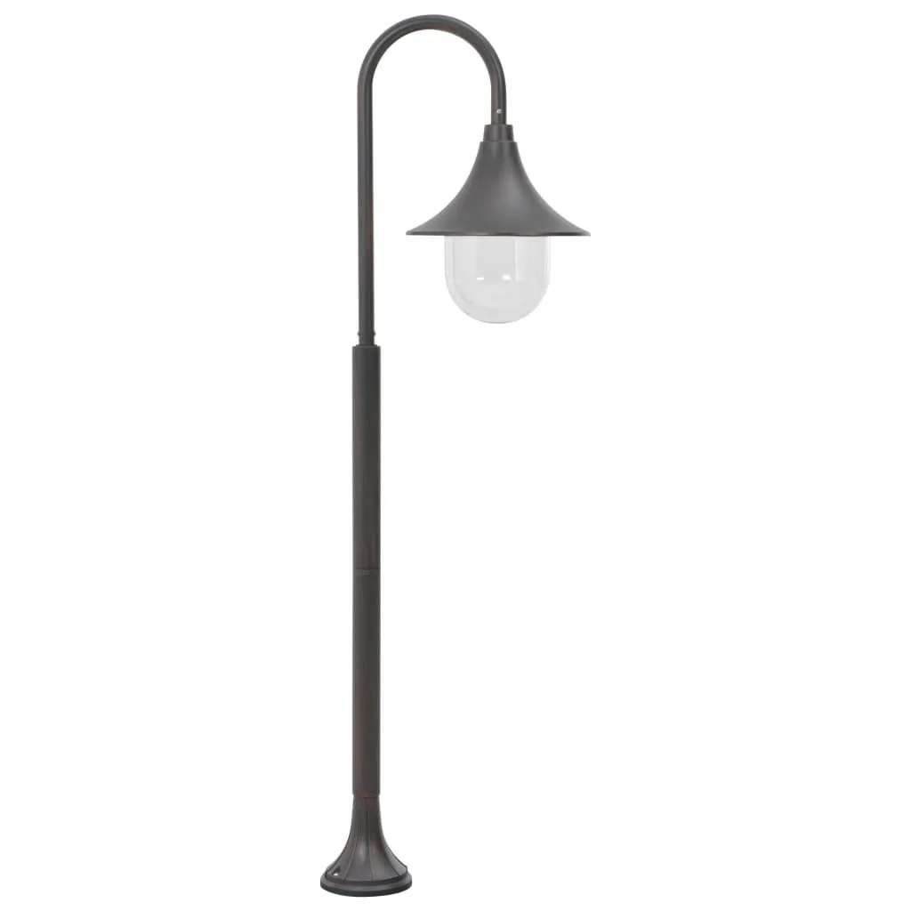 Éclairage de balisage pour allée de jardin vidaXL 120 cm bronze et E27