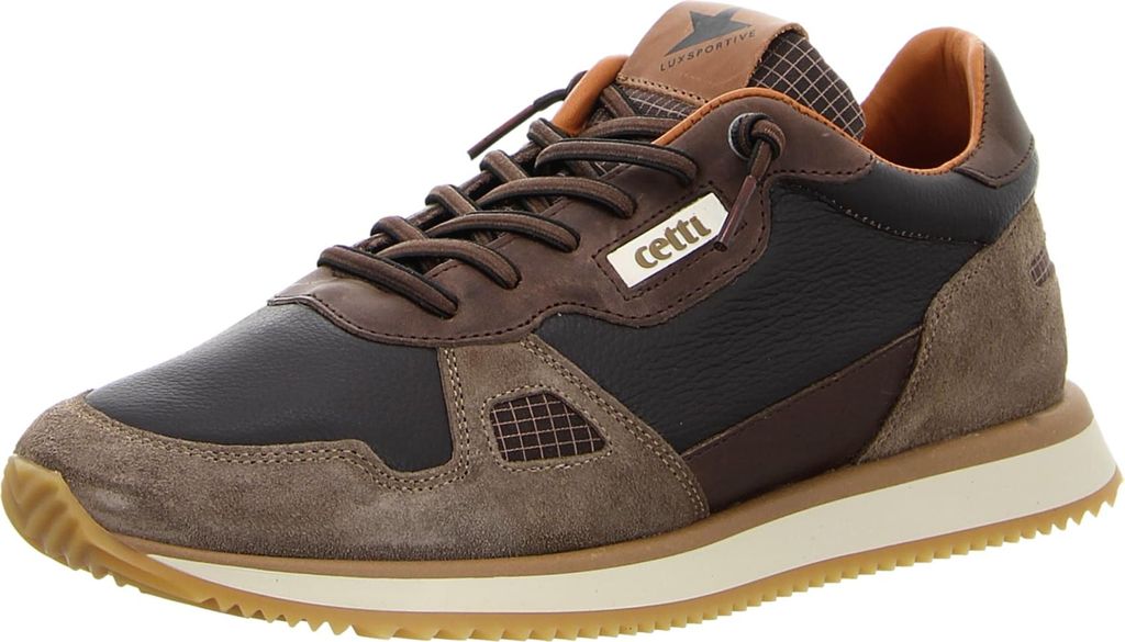 Cetti Ante Napa Moka Sneaker Braun in Gr. 45