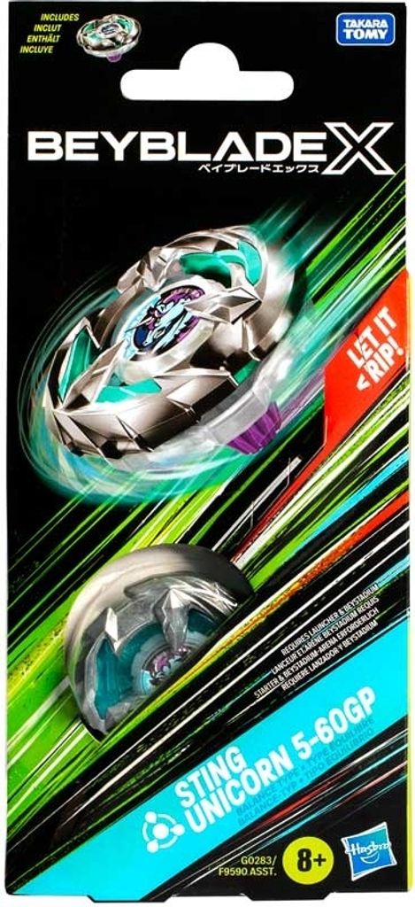 Beyblade X Sting Unicorn 5-60GP Booster Pack Set Kreisel