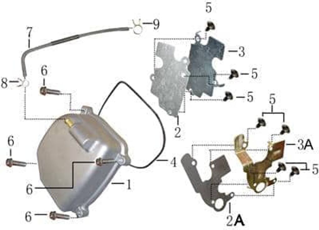 Dichtung Ventildeckel 4Takt Zylinderkopfdeckel 704291