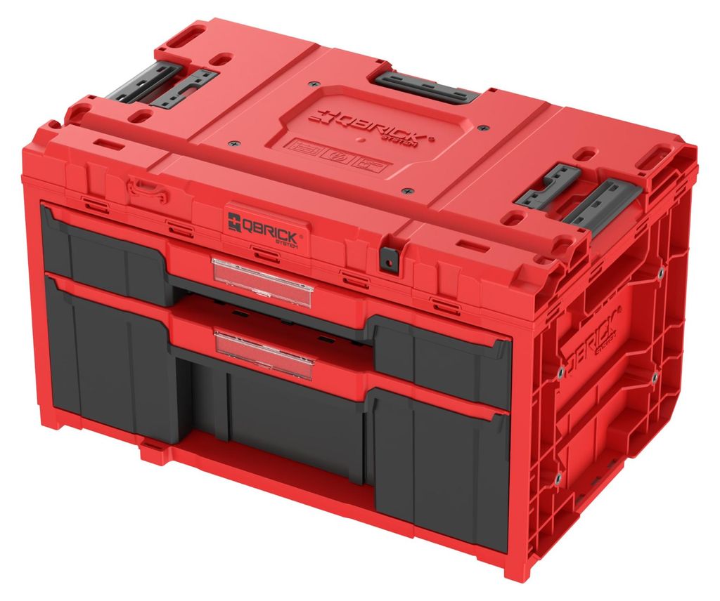 Qbrick System ONE Drawer 2 Plus Toolbox 2.0 Red Ultra HD Obrázek produktu 