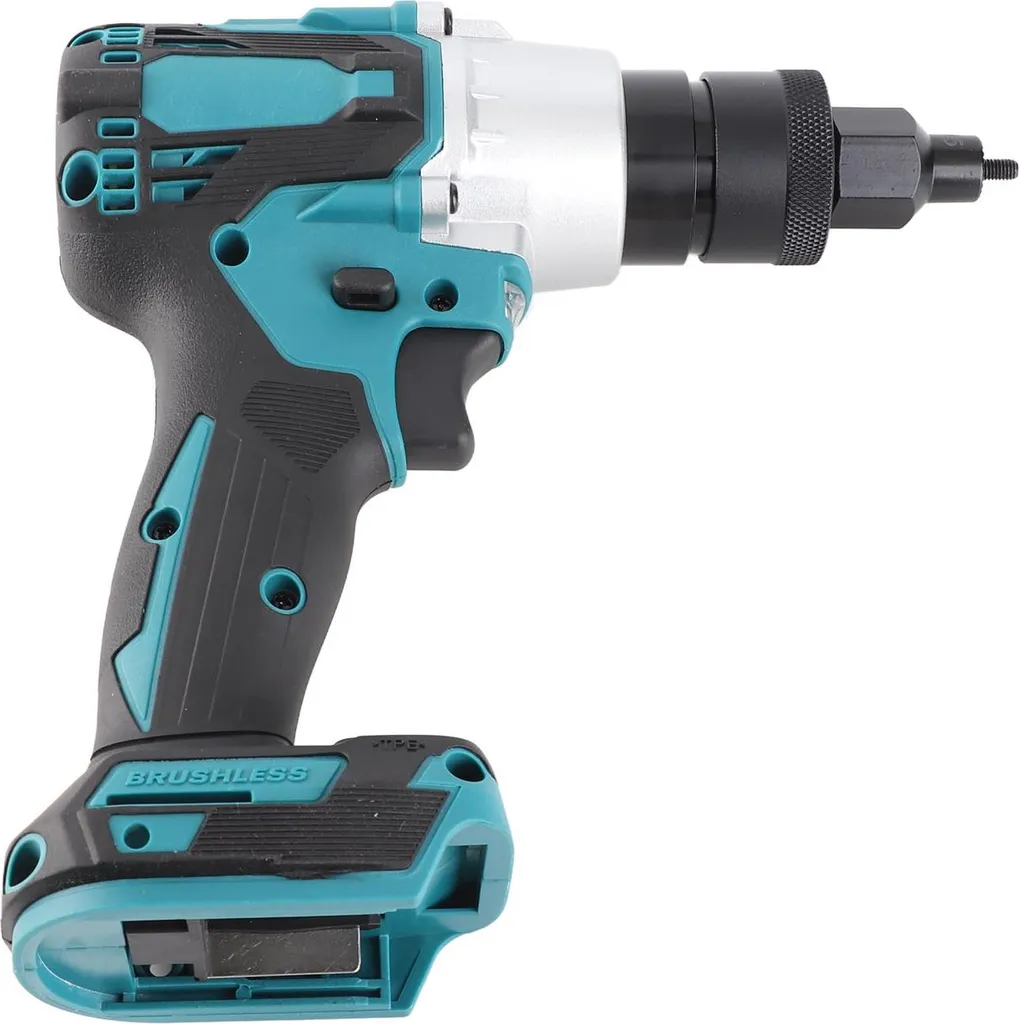 Riveteuse électrique Brushless LED, outil de fixation rapide sans fil