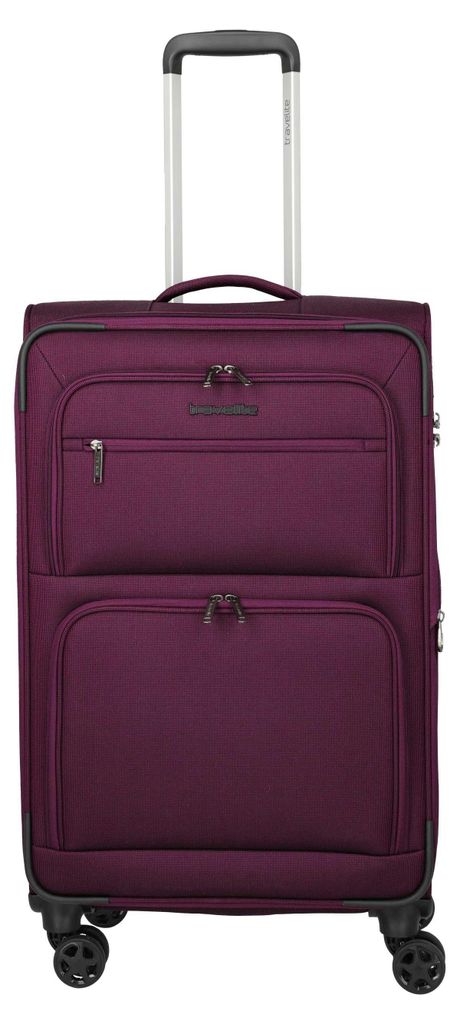 Cestovný kufor Travelite CUBIS Trolley 4w, farba: Berry Obrázok produktu 
