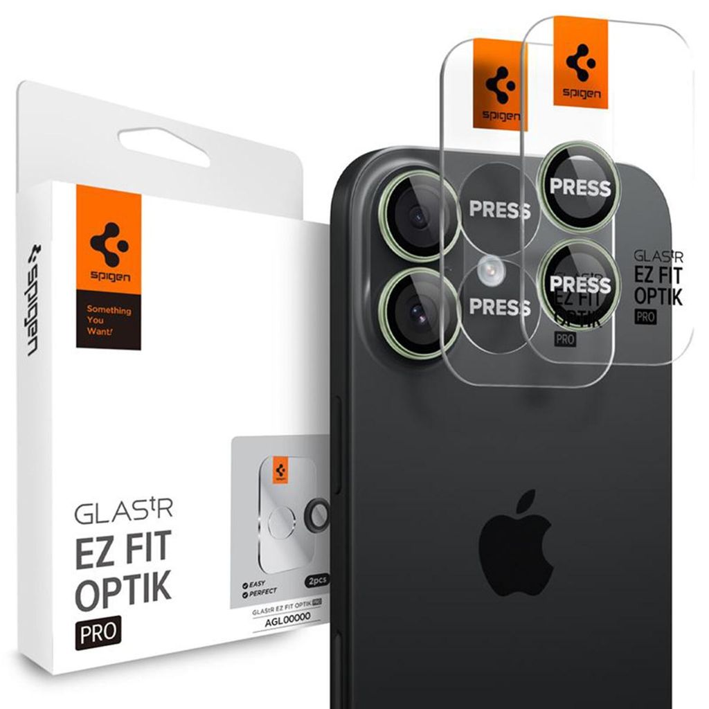 Spigen Optik Pro EZ Fit, geschikt voor Apple iPhone 17, Productafbeelding 