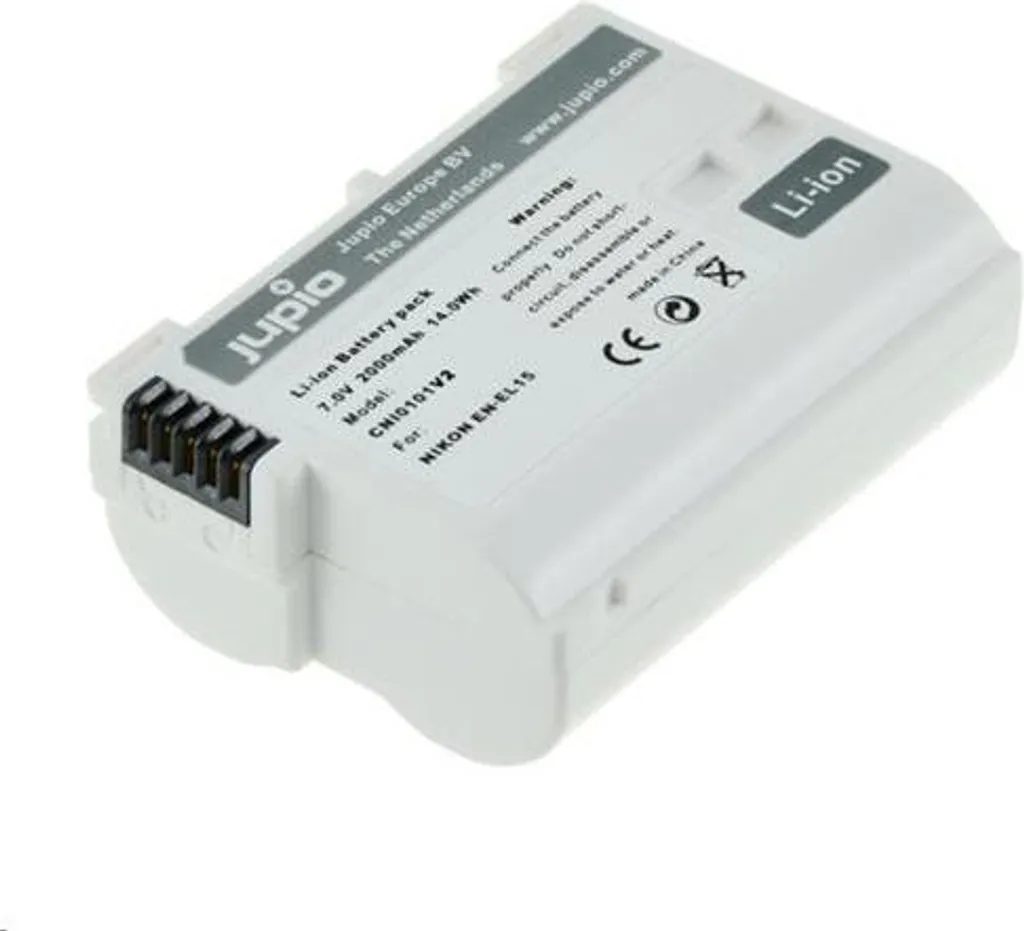 Batterie Rechargeable Lithium-ion Jupio EN-EL15B Ultra pour Nikon Z6