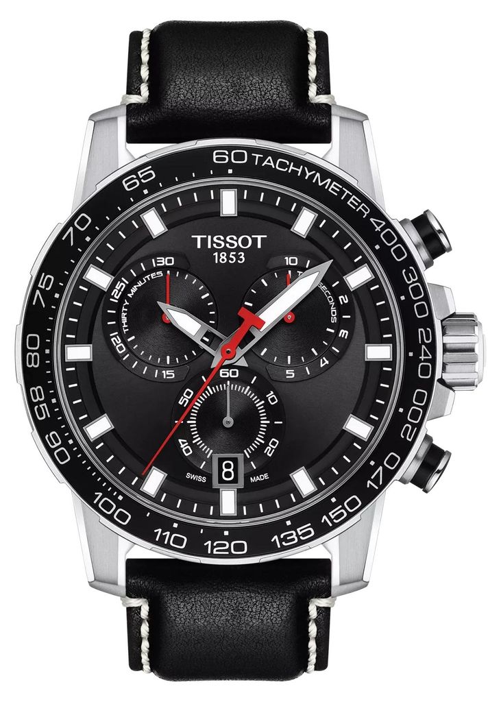 Tissot Supersport Chrono 45.5mm Black Dial Quartz Image du produit 