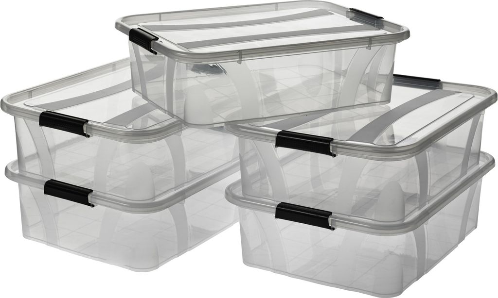 5 Stück Aufbewahrungsboxen 510x385x148 mm - 21L Volumen Produktbild 
