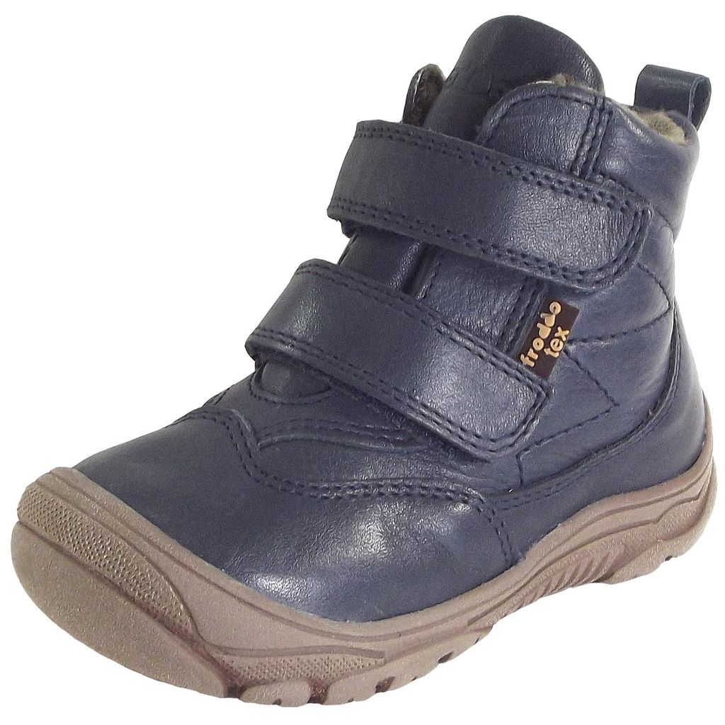 Froddo FroddoTex Linz Wool Baby Kleinkinder Winterstiefel Dunkelblau (Blue), G2110117