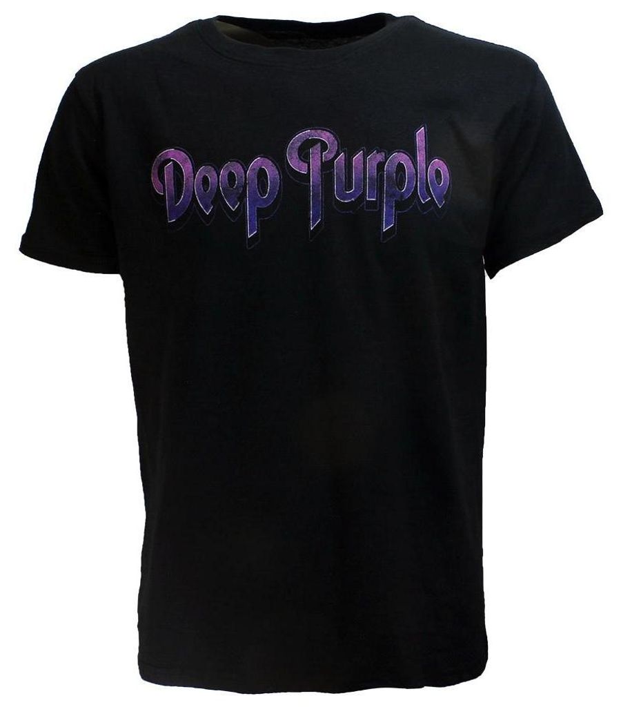 Deep Purple Vintage Logo T-Shirt | Kultiger Rock-Merch - S
