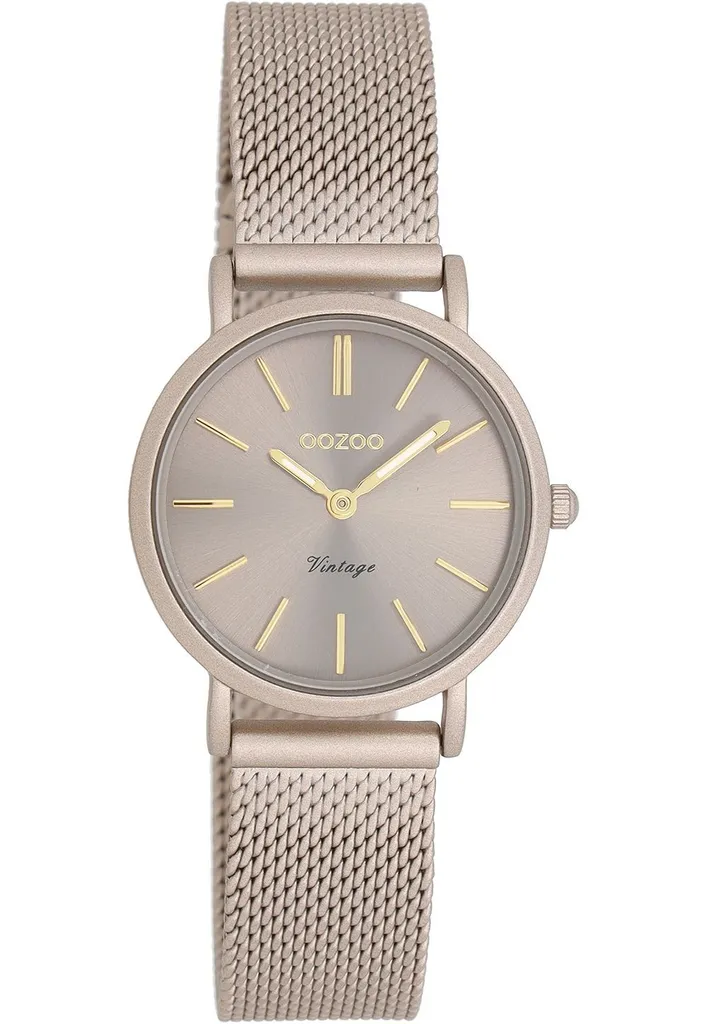 Oozoo Orologio da polso in metallo marrone Serie Vintage Donna Orologio analogico al quarzo UOC20339