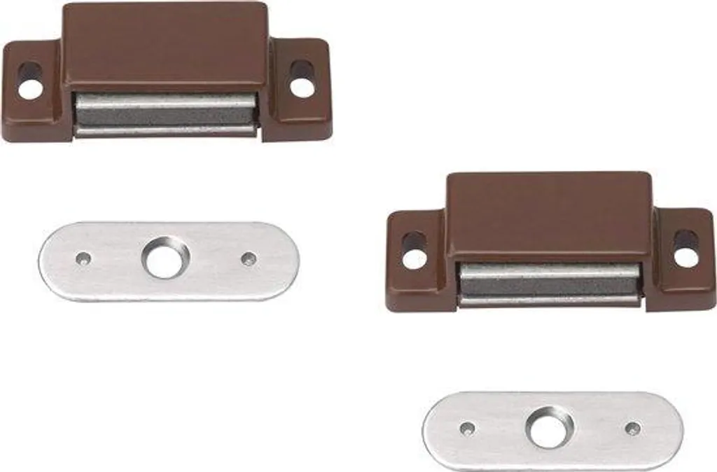 Fermeture magnétique pour meubles lot de 2 avec force d'adhérence 3 kg