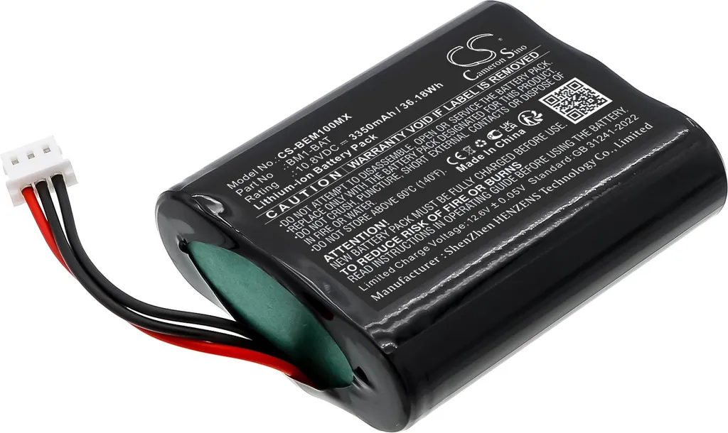 Réparer l'autonomie du Bionet BM1 Vet avec la batterie BN180226
