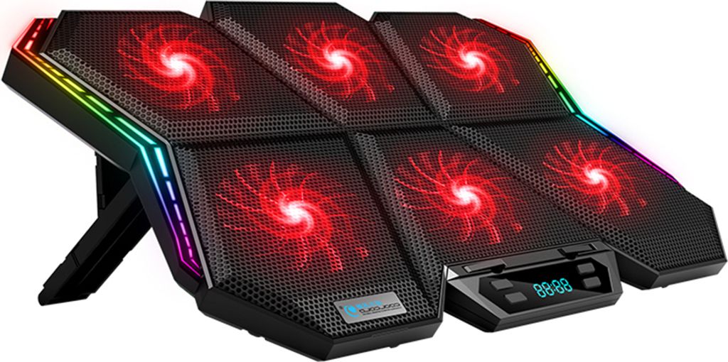 COOLCOLD K40 RGB Laptop Cooler Chladicí věž se 6 Obrázek produktu 