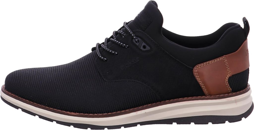 Rieker Sportliche Schnürschuhe Herren 31383538333938 Schwarz 45 EU