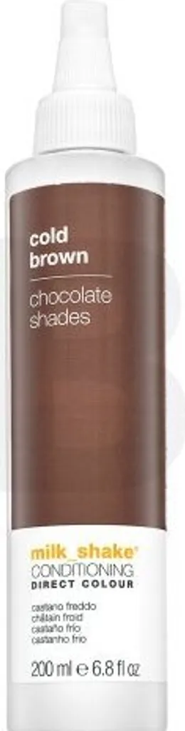 Milk_Shake Conditioning Direct Colour Balsamo colorato per ravvivare il colore Marrone 200 ml