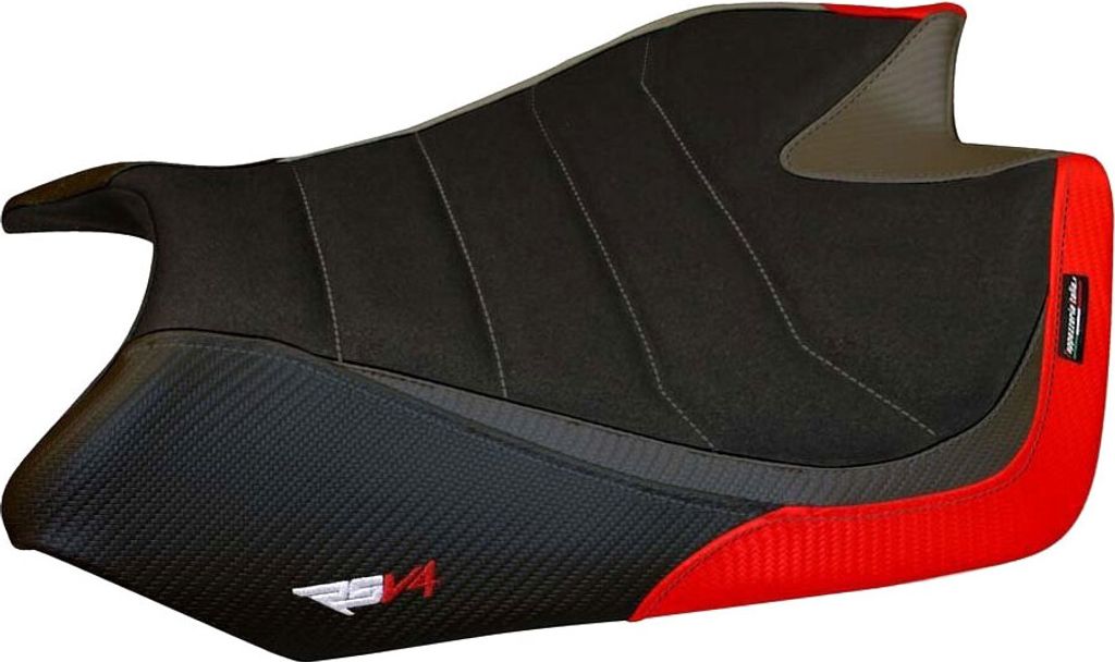 Sitzbezug Barrie Special Color Ultragrip 5GRR mit logo für APRILIA rsv4