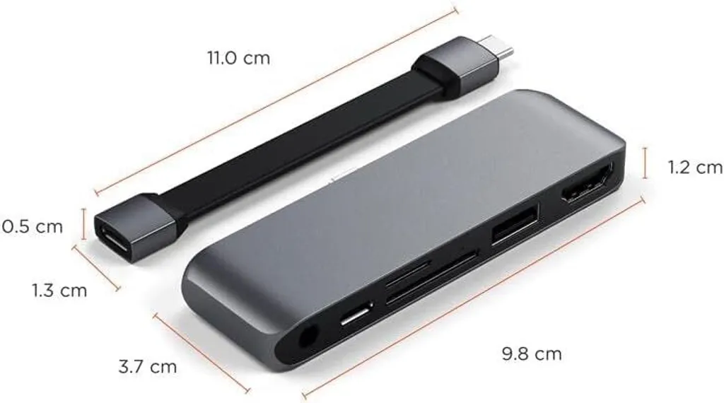 Adaptateur Hub USB-C Multiport pour iPad avec Sortie Vidéo HDMI 4K HDR - 18