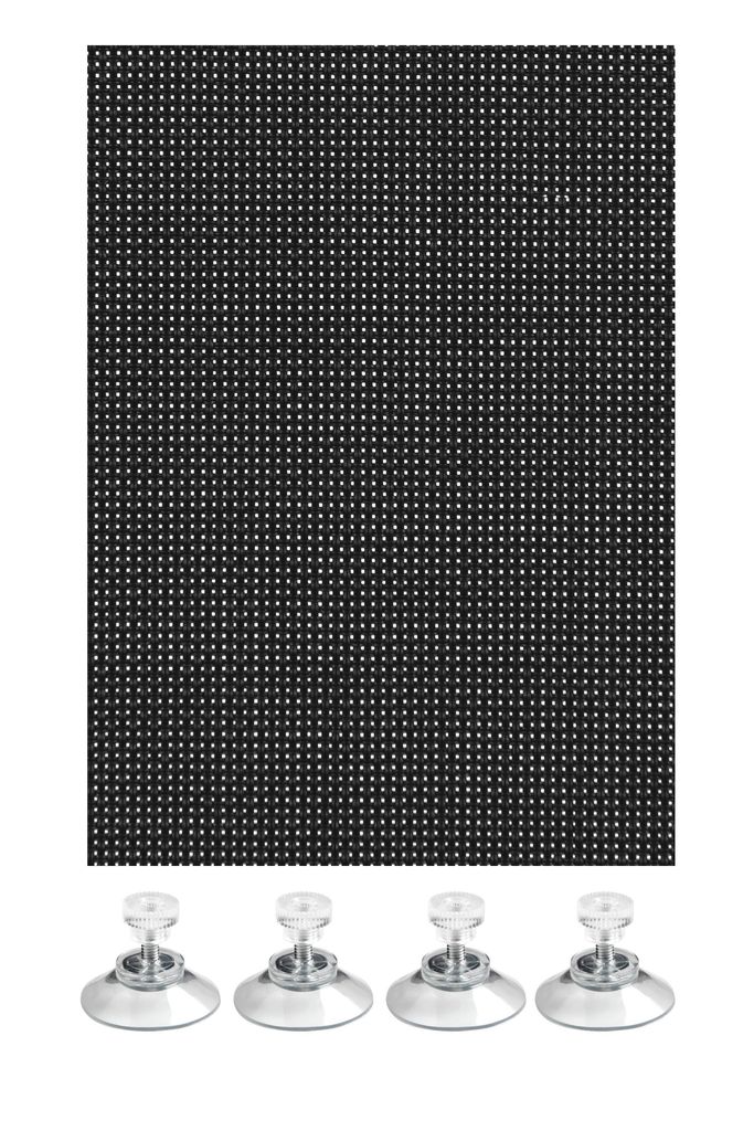 Gardinia Home Decor 32572, 1000 mm, 1500 mm, Schwarz Produktbild 