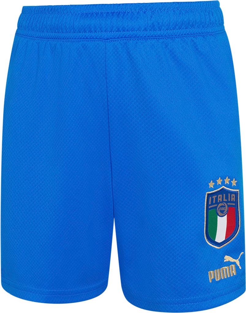 164|Italien FIGC PUMA Kinder Heim Shorts 765669-01 Produktbild 