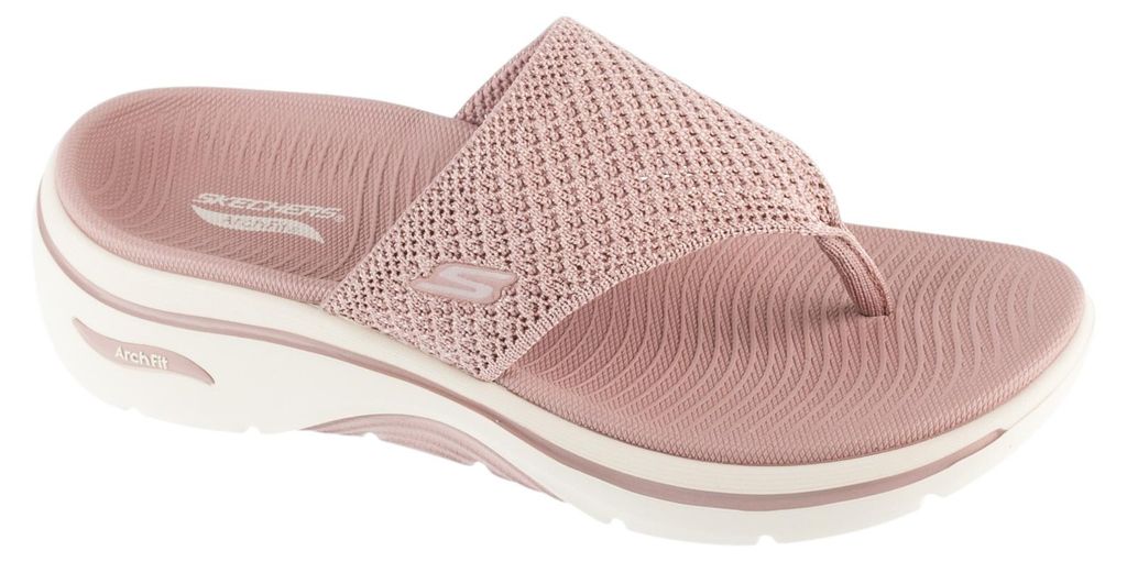 Skechers Go Walk Arch Fit 2.0 Sandal - Carrie 140861-MVE, Flip-Flops, Damen, Rosa