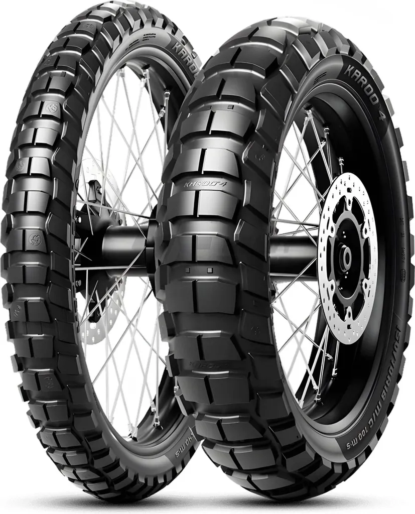 Pneu Metzeler Karoo 4 170/60 R17 72T M+S Traction Maximale et Grip Durable