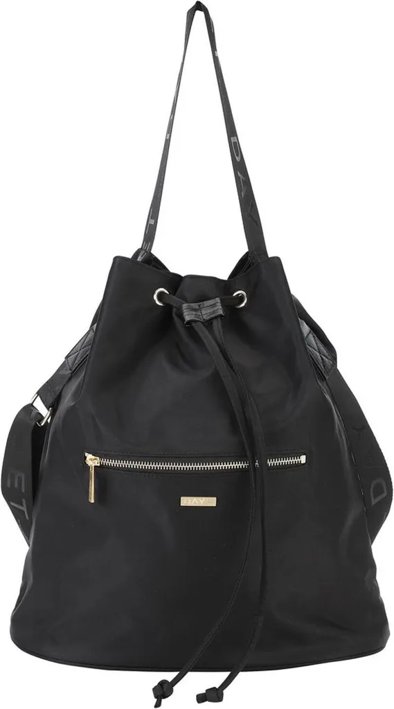 DAY ET Formal Bucket Bag Black: Borsa a Tracolla Elegante Nera