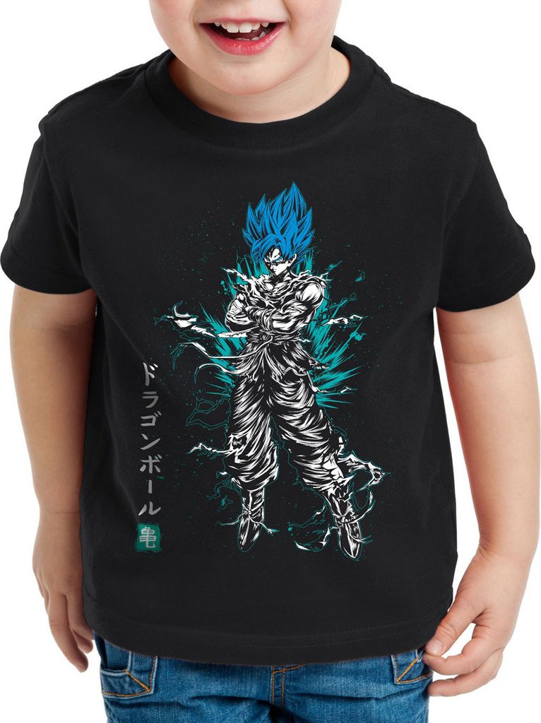 style3 son-goku Venegance Kinder T-Shirt roshi gt z dragon