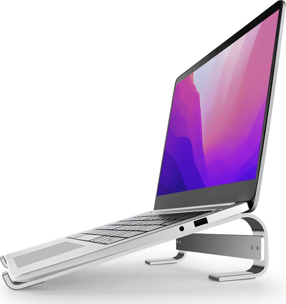 MMOBIEL Laptop Stand - Laptop Ständer 10-18" - Laptop Halterung Universal – Aluminium