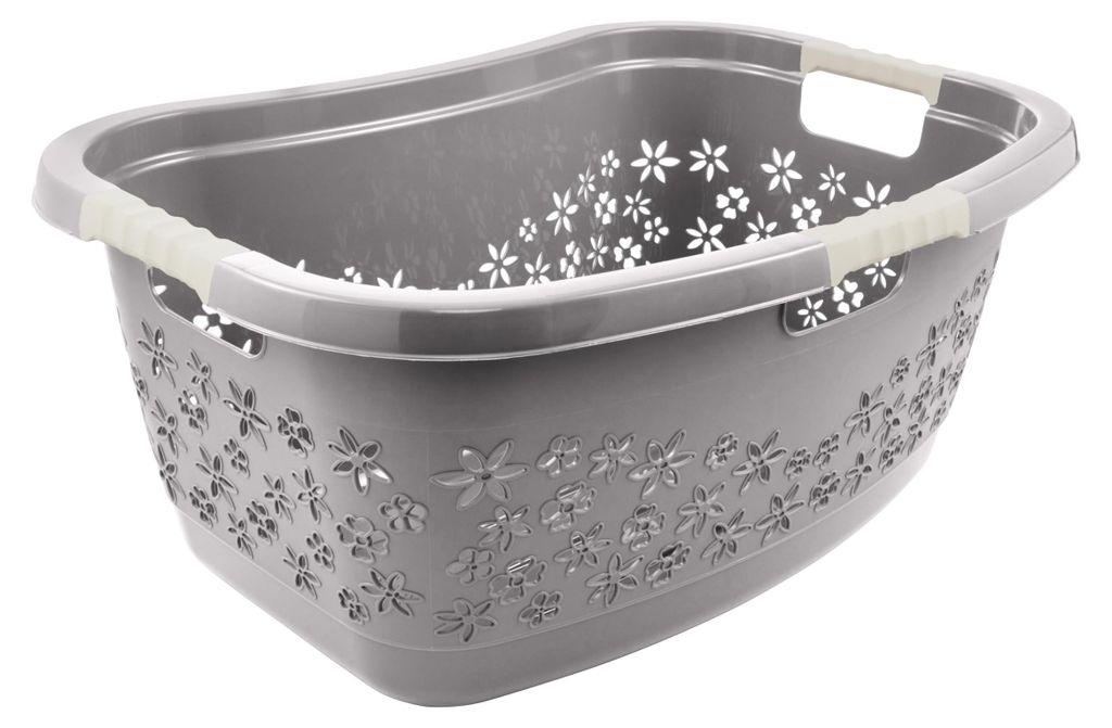 keeeper wasmand "Lasse", ergonomisch, grijs, urban grey Productafbeelding 