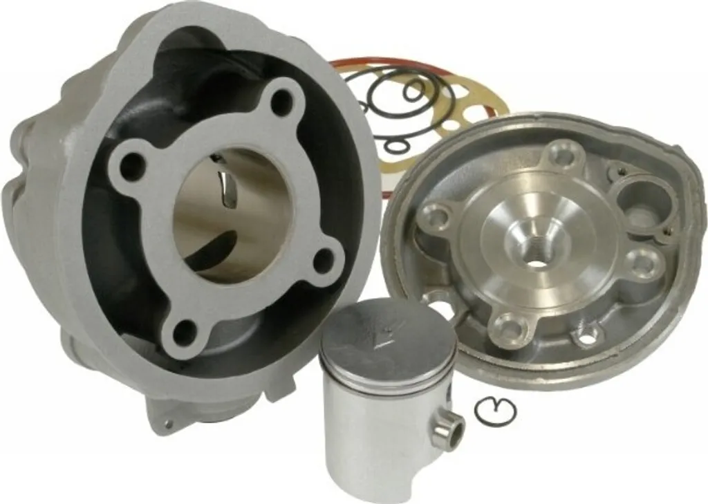 Haut Moteur Aluminium 50cc pour Derbi Senda - Kit Cylindre MotoForce D40