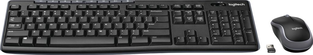 Logitech MK270 - Bezprzewodowe combo - mysz / klawiatura Zdjęcie produktu 1