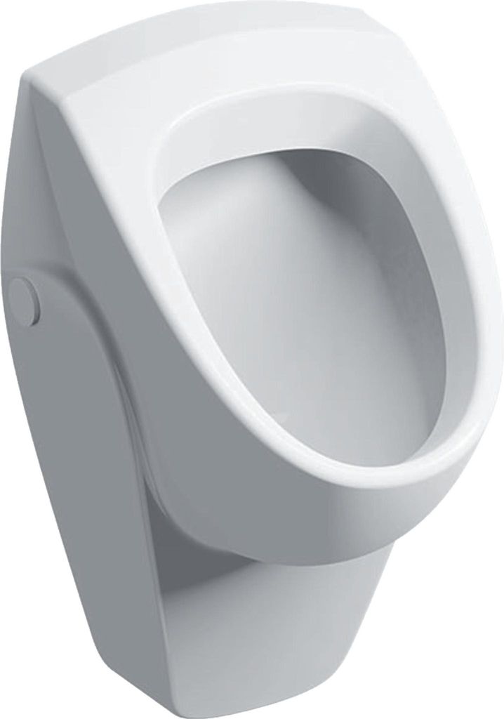 Geberit Urinal RENOVA Zulauf von hinten, Abgang nach hinten weiß