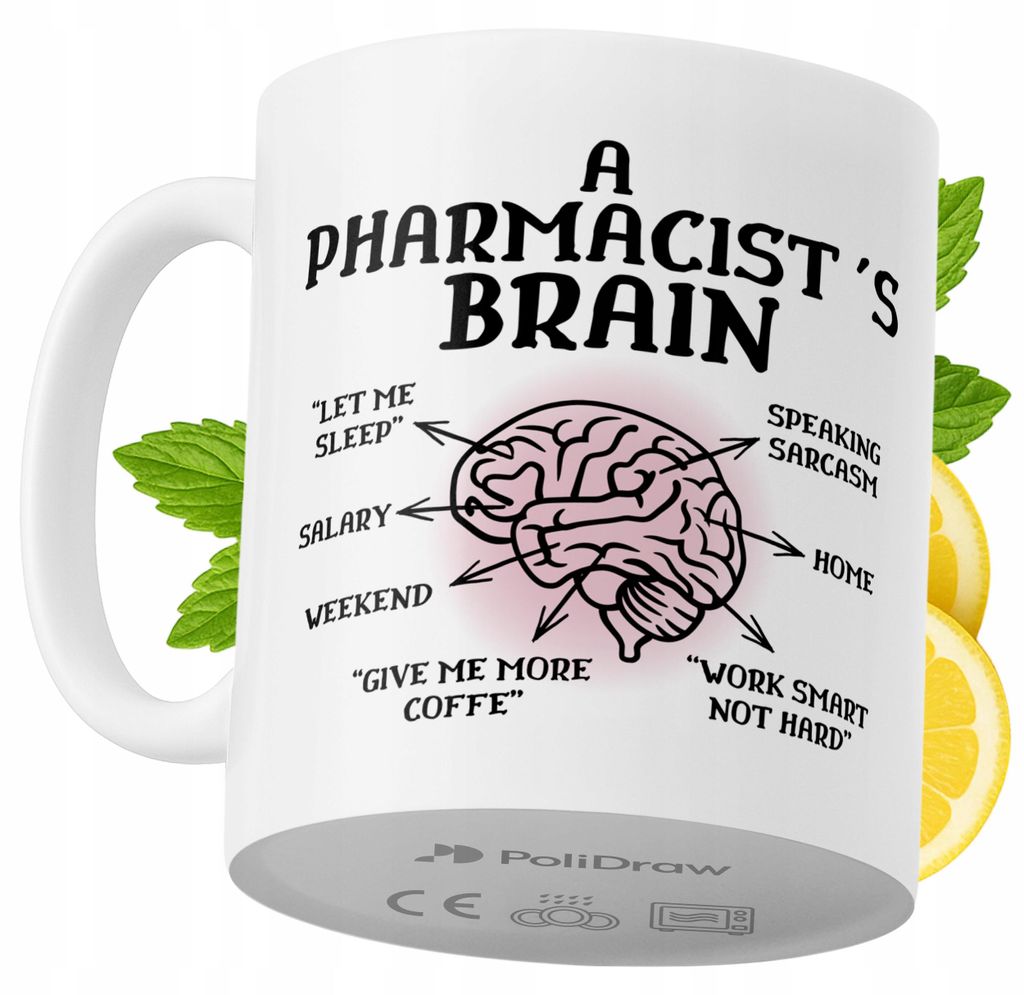 Lustige Kaffee- oder Teetasse für Apotheker mit witzigem Textdesign - ideal für Geburtstage, Namenstage, Feiertage und besondere Anlässe. Hochwe...