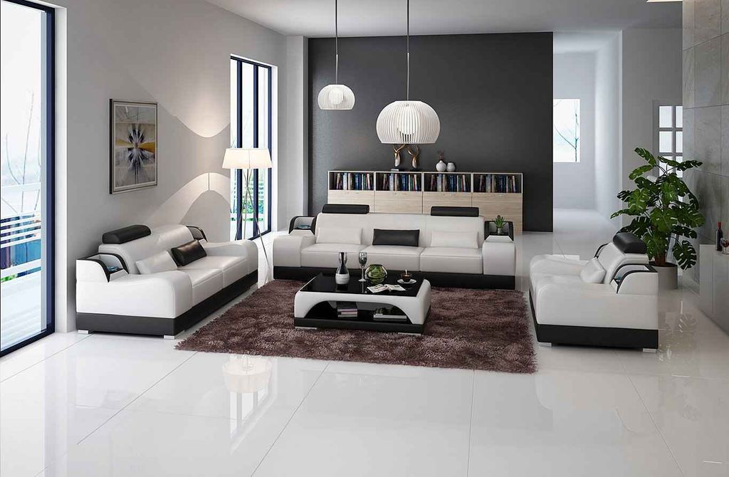 Sofa 3+2+2 Sitzer Set Design Luxus Modern Neu JVmoebel