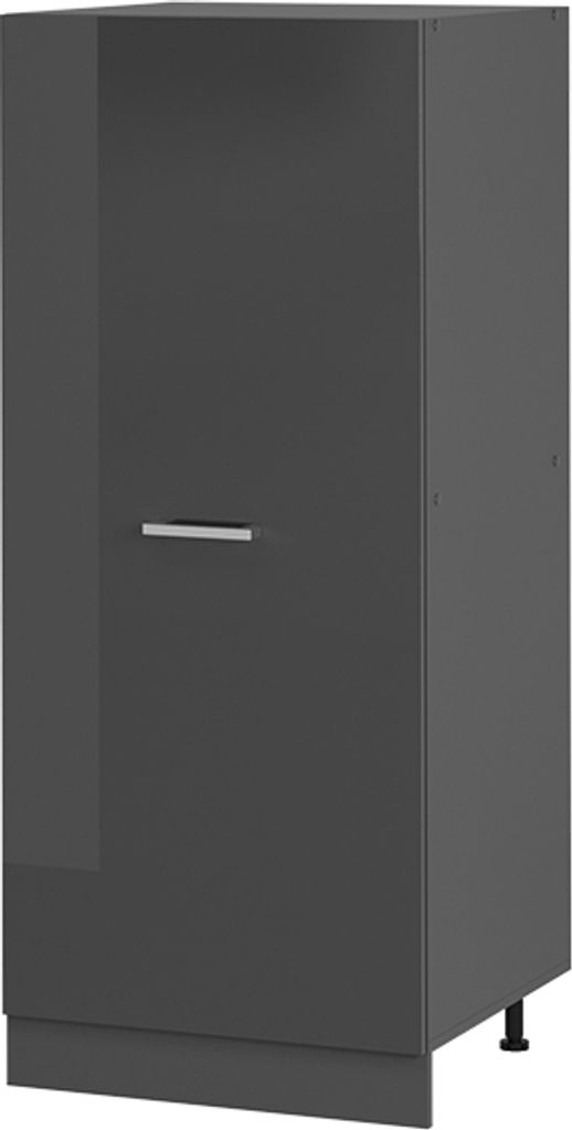 Vorratsschrank Vicco R-Line Anthrazit Hochglanz 60 cm, Model 53696