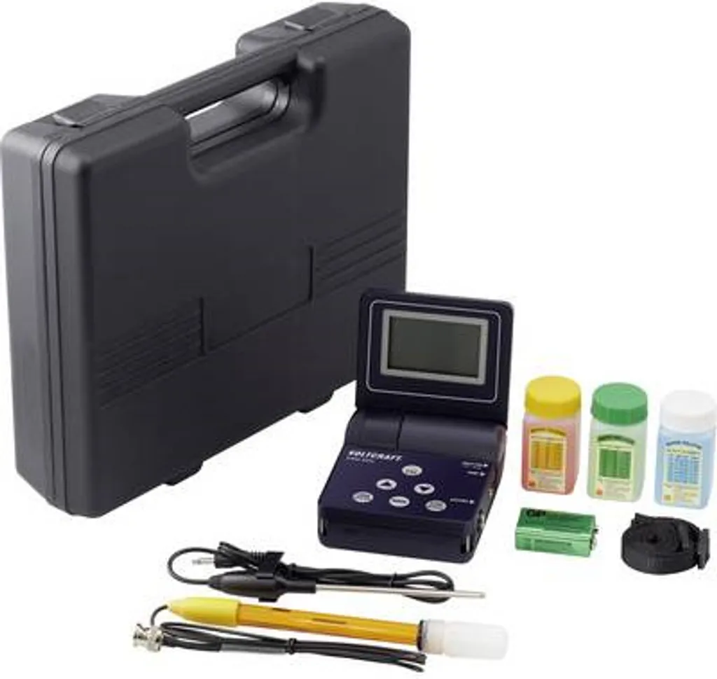 Corrigez l'eau trouble avec le testeur pH et Redox KBM-600 Voltcraft