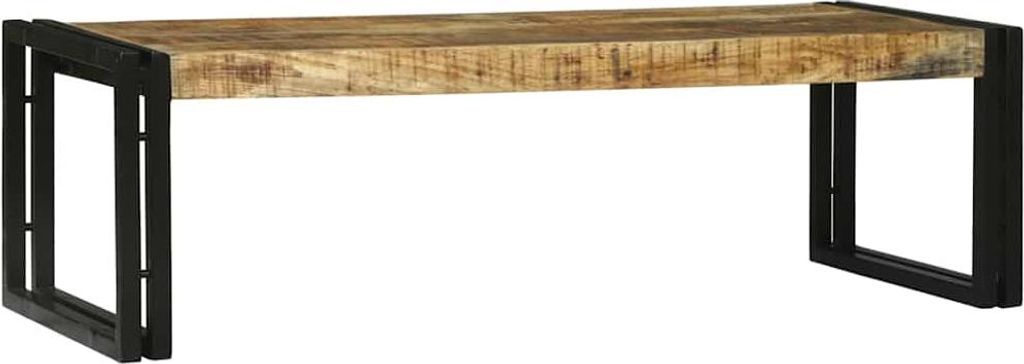 vidaXL Couchtisch 2 pcs Braun 48 x 40 x 40 cm Massivholz Mango