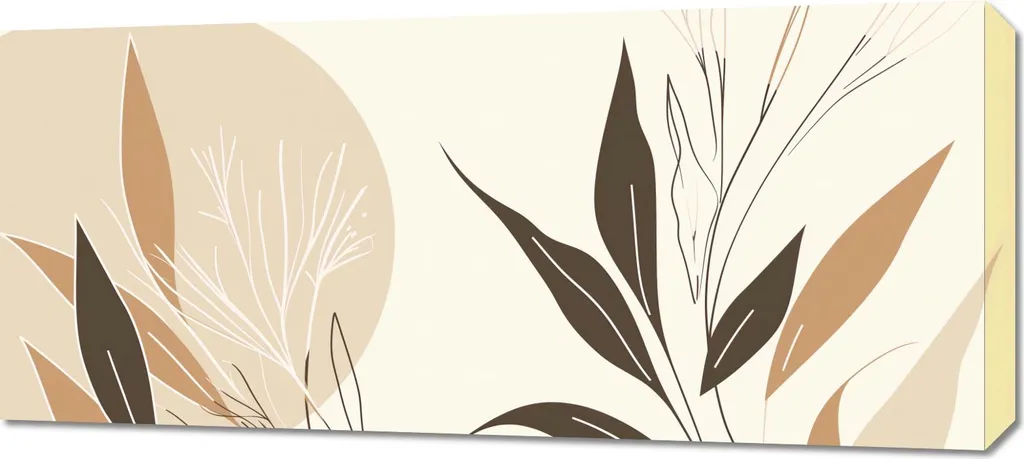 Quadro 90x40cm Visione intricata