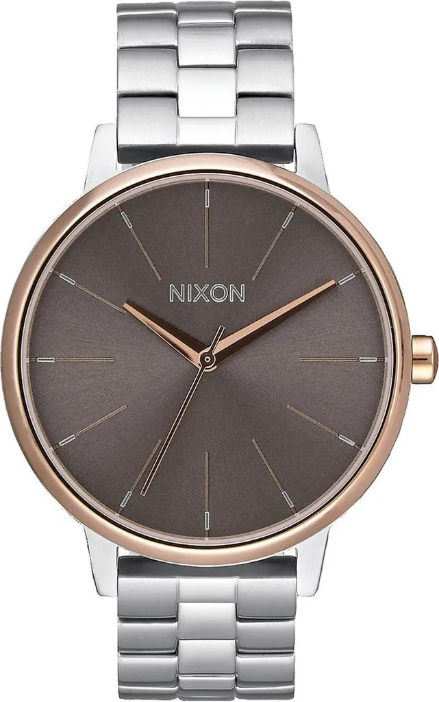 Montre Nixon Kensington Silver et Rose Gold au Design Minimaliste Rose