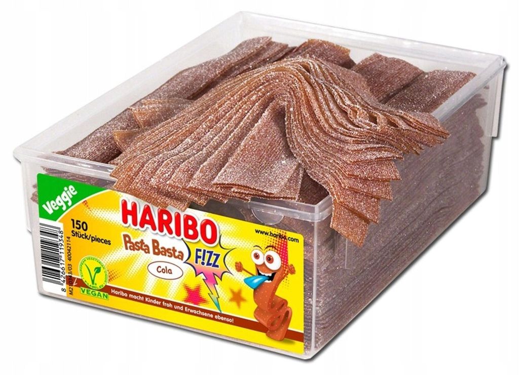 HARIBO 10043393 HARIBO Pasta Basta Cola Fruchtgummi 150 St. Immagine del prodotto 