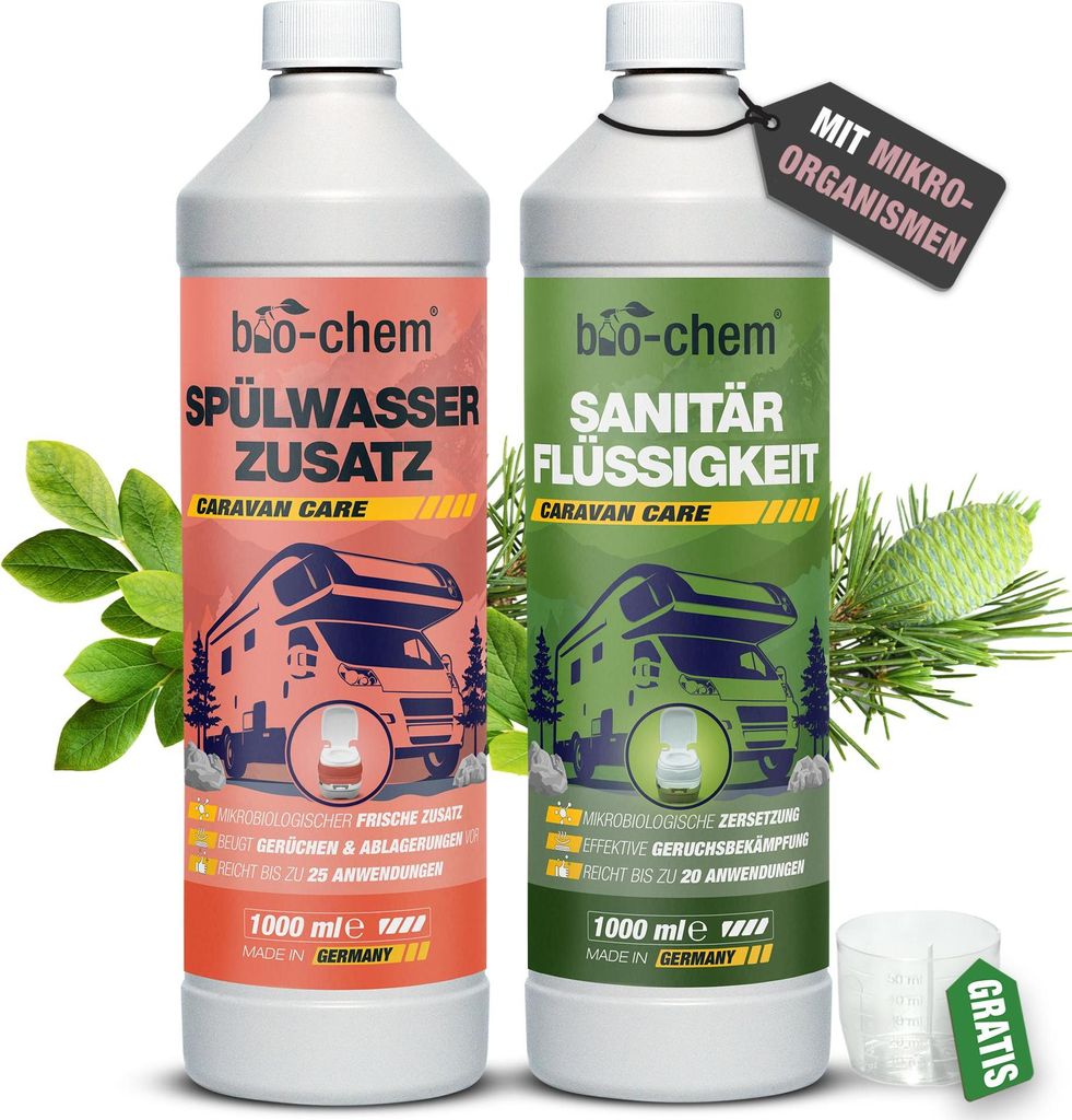 bio-chem Campingtoiletten-Set 2-teilig: Bio Produktbild 