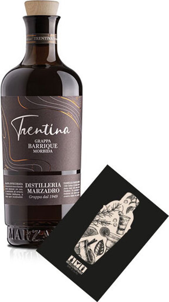 Marzadro Trentina Grappa 0,7L (41% Vol) Grappa Invecchiata Produktbild 